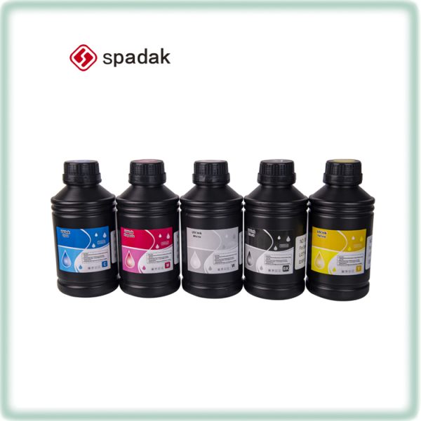 Spadak UV Fixed Crystal Label UV Ink, UV ink, Metal and leather printing ink, Epson XP3200UV ink, crystal label UV ink, bright colors, inkjet ink, smooth ink