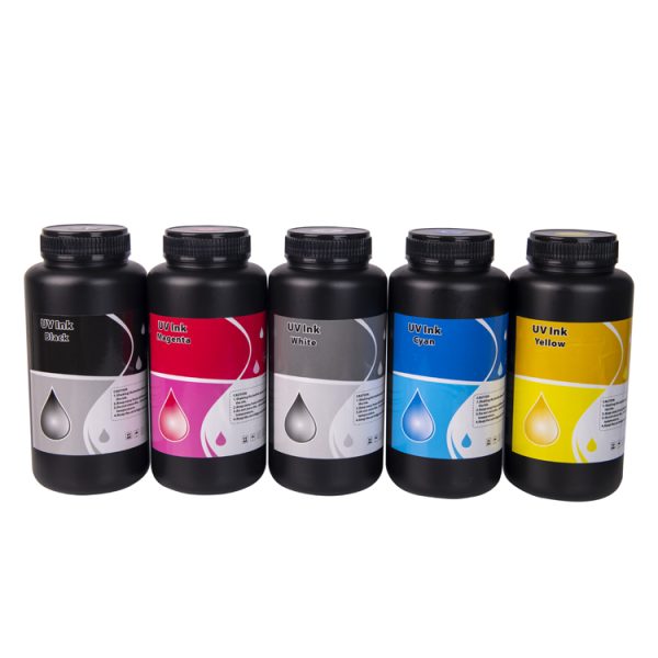 Spadak UV light curing ink, indoor and outdoor advertising soft film UV ink, soft neutral hard UV ink, metal leather plastic surface curing ink, Konica Ricoh Seiko industrial head UV ink, bright color, smooth good old factory production - Image 2