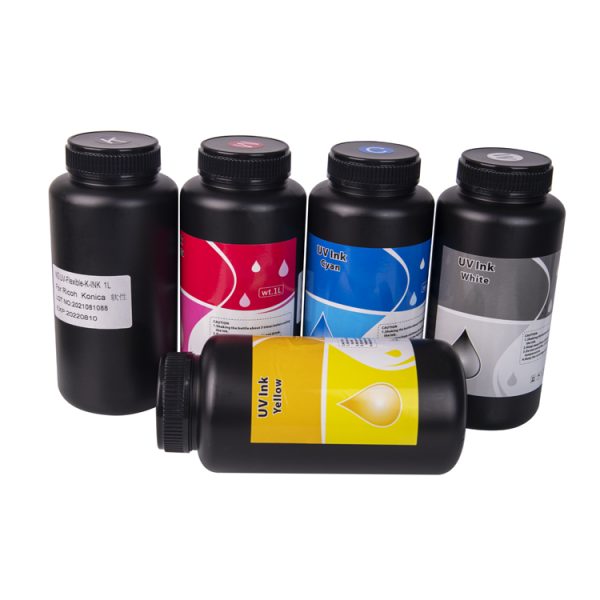 Spadak UV light curing ink, indoor and outdoor advertising soft film UV ink, soft neutral hard UV ink, metal leather plastic surface curing ink, Konica Ricoh Seiko industrial head UV ink, bright color, smooth good old factory production - Image 4
